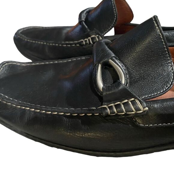 Mens Donald J Pliner Black  Casual Sport  Loafers - Size 10M main image 9